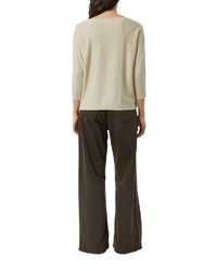 hellbeige Pullover von Comma