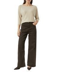 hellbeige Pullover von Comma