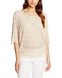 hellbeige Pullover von Deby Debo