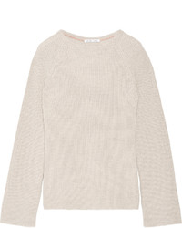 hellbeige Pullover von Helmut Lang