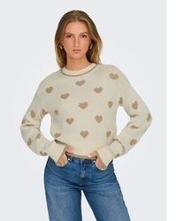 hellbeige Pullover von Jdy