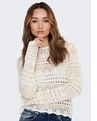 hellbeige Pullover von Jdy