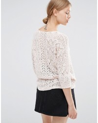 hellbeige Pullover von Vero Moda