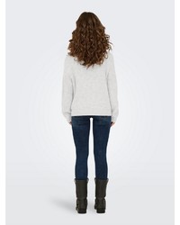 hellbeige Pullover von Only