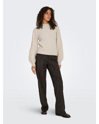 hellbeige Pullover von Only