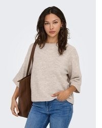 hellbeige Pullover von Only