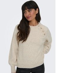 hellbeige Pullover von Only