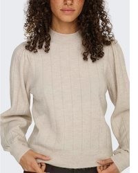 hellbeige Pullover von Only