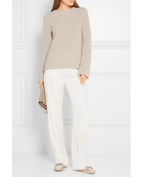 hellbeige Pullover von Helmut Lang