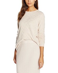 hellbeige Pullover von Pedro del Hierro