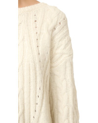 hellbeige Pullover von Nili Lotan