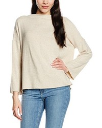 hellbeige Pullover von Saint Tropez