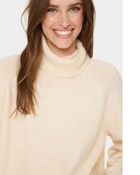 hellbeige Pullover von Saint Tropez