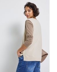 hellbeige Pullover von STREET ONE