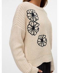 hellbeige Pullover von Vero Moda