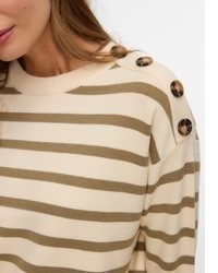 hellbeige Pullover von Vero Moda