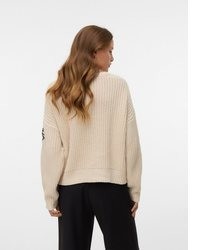 hellbeige Pullover von Vero Moda