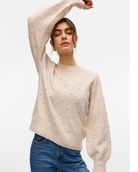 hellbeige Pullover von Vero Moda