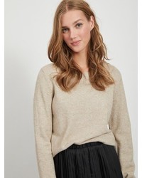 hellbeige Pullover von Vila
