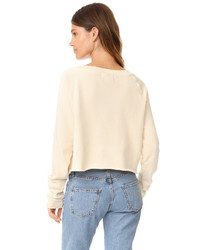 hellbeige Pullover von Wildfox Couture