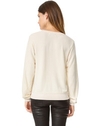 hellbeige Pullover von Wildfox Couture