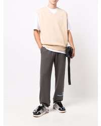 hellbeige Pullunder von Stussy
