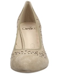 hellbeige Pumps von Caprice