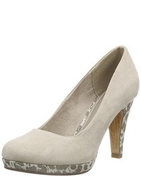 hellbeige Pumps von Marco Tozzi