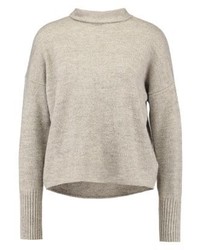 hellbeige Rollkragenpullover von Benetton