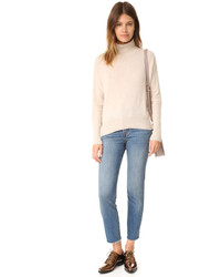 hellbeige Rollkragenpullover von Club Monaco