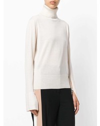 hellbeige Rollkragenpullover von Chloé