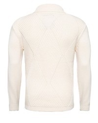 hellbeige Rollkragenpullover von Key Largo