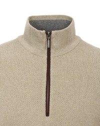 hellbeige Rollkragenpullover von Redmond