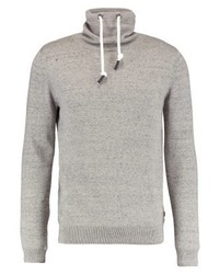 hellbeige Rollkragenpullover von Tom Tailor