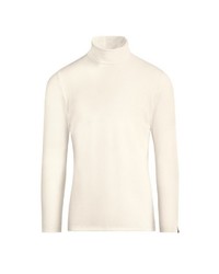 hellbeige Rollkragenpullover von Trigema