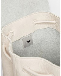 hellbeige Rucksack von Asos