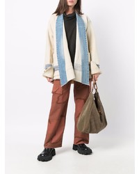 hellbeige Sakko von Greg Lauren