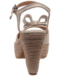 hellbeige Sandalen von Atelier Voisin