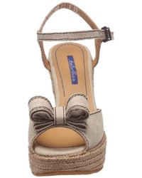 hellbeige Sandalen von Atelier Voisin