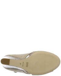 hellbeige Sandalen von Hugo