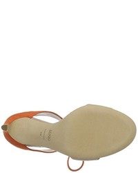 hellbeige Sandalen von Hugo