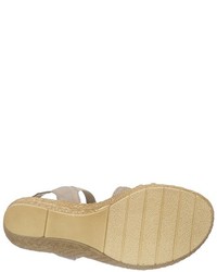 hellbeige Sandalen von Jana