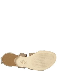 hellbeige Sandalen von Kennel und Schmenger Schuhmanufaktur