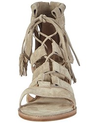 hellbeige Sandalen von Kennel und Schmenger Schuhmanufaktur