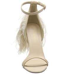 hellbeige Sandalen von Little Mistress