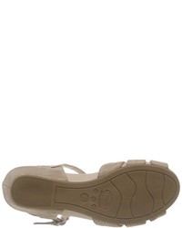 hellbeige Sandalen von Luxat