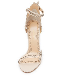 hellbeige Sandalen von Marchesa