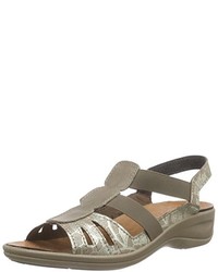 hellbeige Sandalen von Rohde