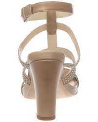 hellbeige Sandalen von Sax