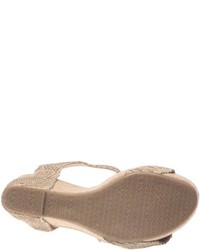 hellbeige Sandalen von Sax